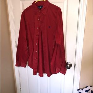 Men’s Ralph Lauren button down dress shirt